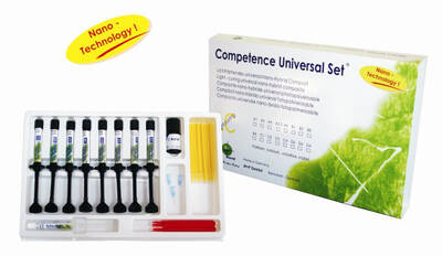 Competence universal, 7′li set (7 x 4,5g + Aksesuarlar)